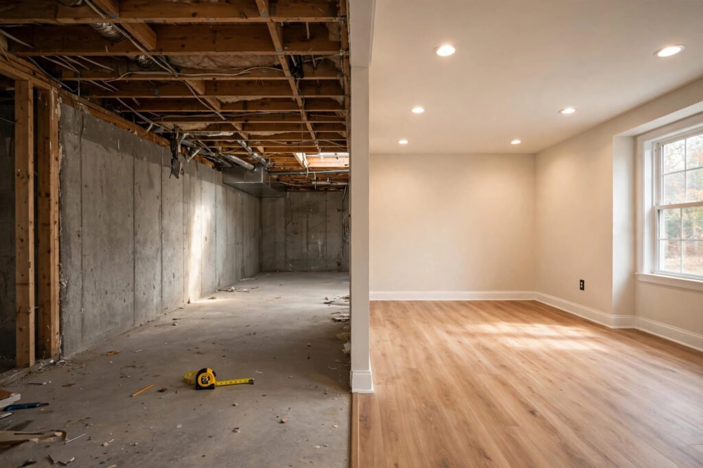 Basement finishing cost per square foot in BC