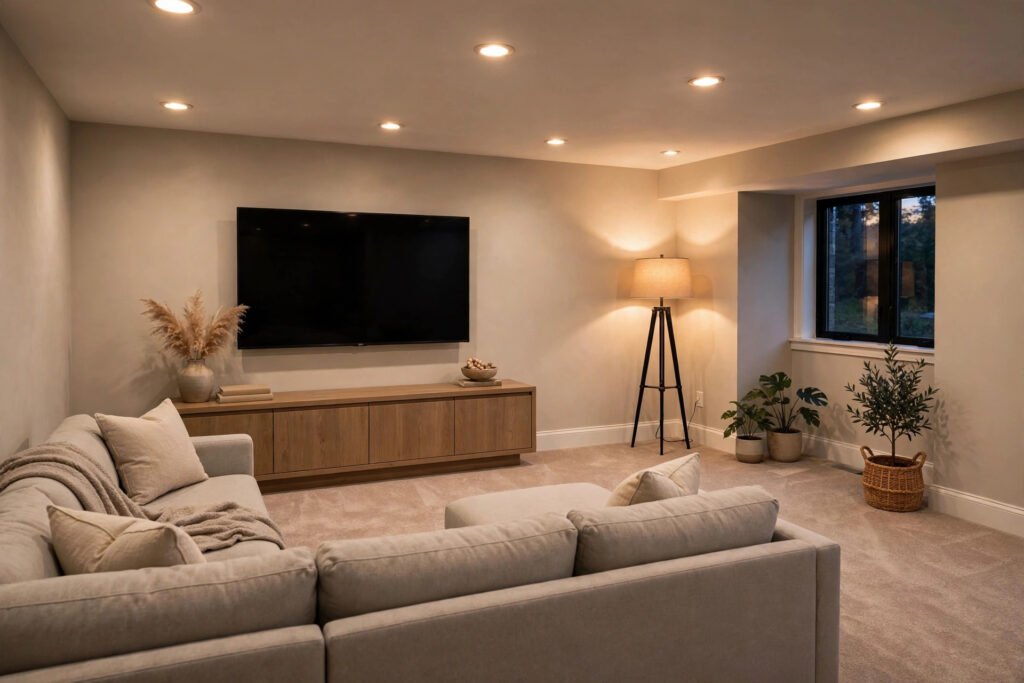 Basement finishing ideas and layouts that add the most value