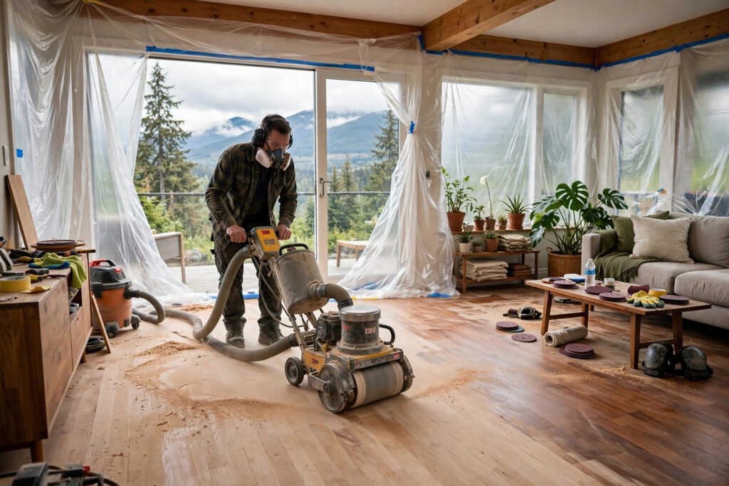 Hardwood Floor Refinishing Cost in BC (2026)