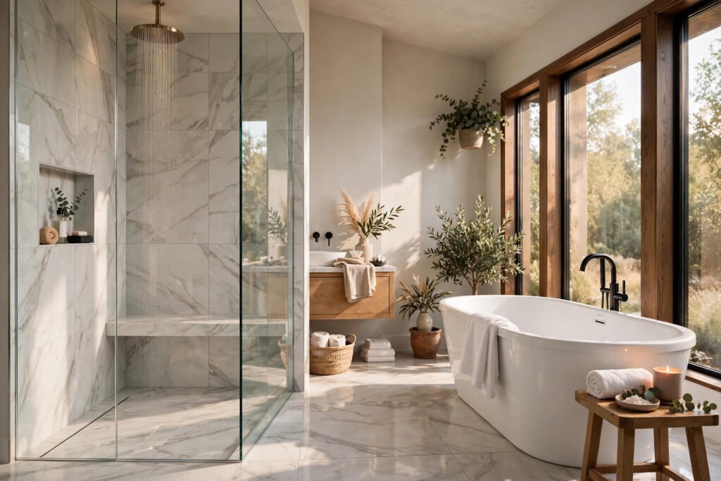 Walk-in shower vs bathtub resale value comparison
